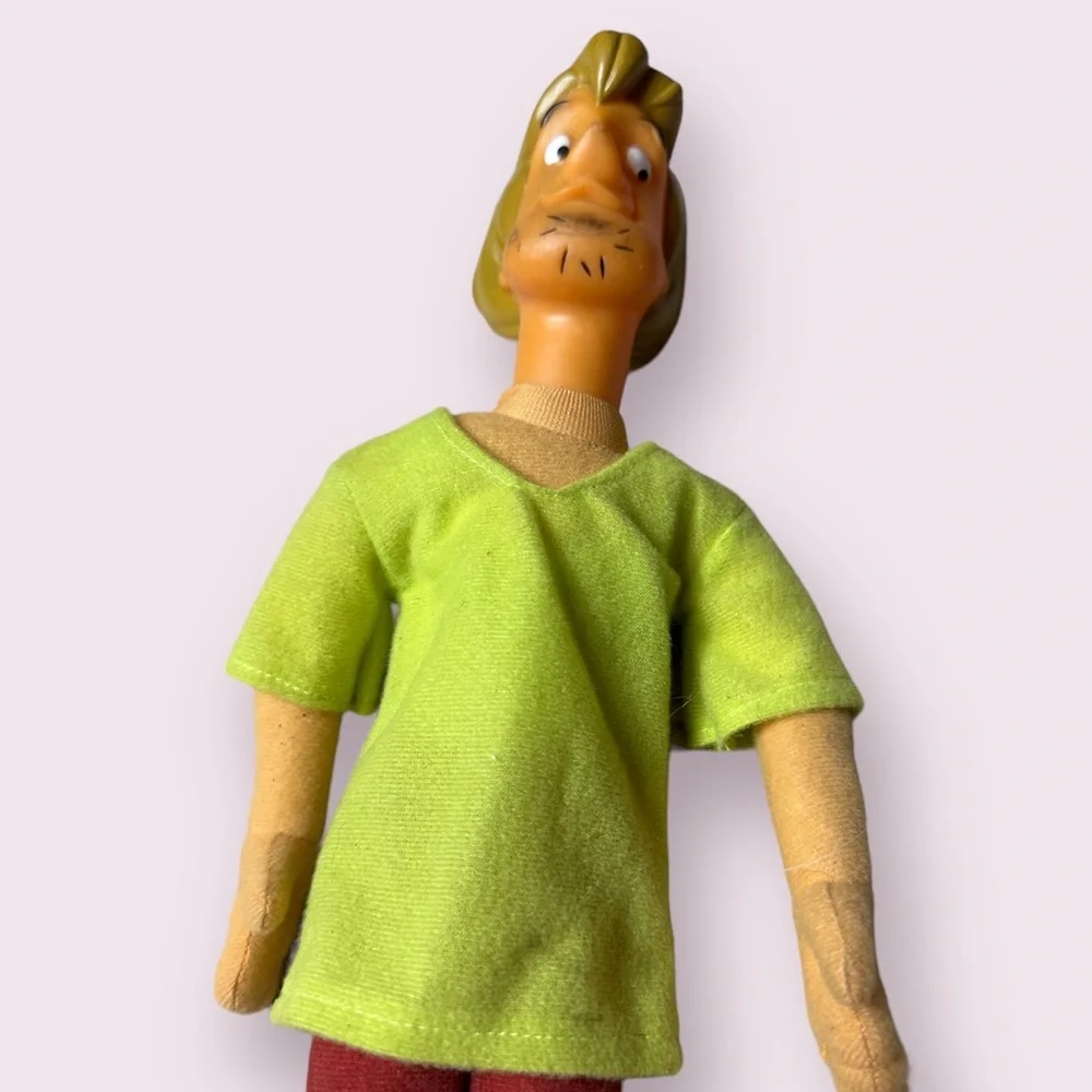 Vintage 1998 Cartoon Network Scooby Doo Shaggy Doll With Tags 14” Tall